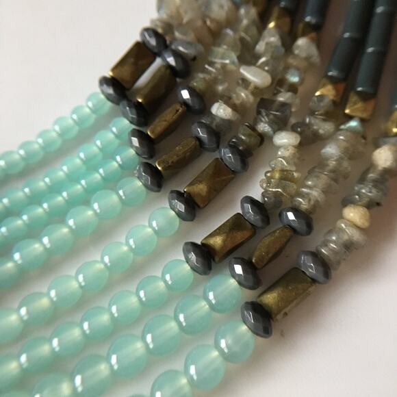 Lia Sophia "GODDESS" necklace - retired necklace, labradorite - Picture 5 of 11